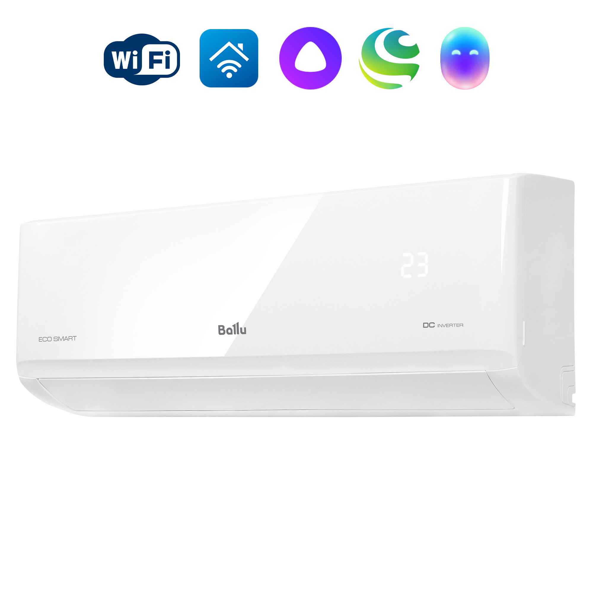 Блок внутренний Ballu ECO Smart DC BSYI-FM/in-18HN8_V1/EU инверторной мульти сплит-системы, Мульти сплит-системы