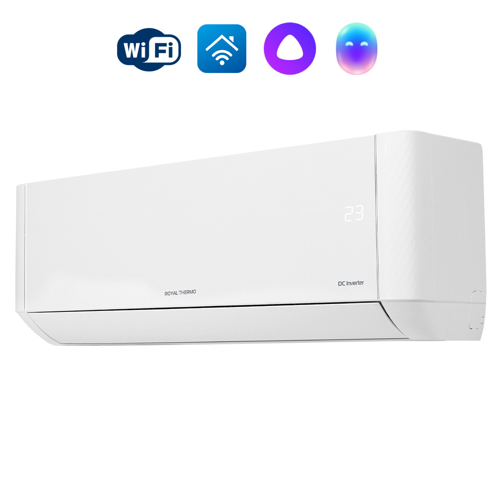 Сплит-система инверторного типа Royal Thermo Barocco DC RTBI-12HN8/white комплект, Бытовые сплит-системы