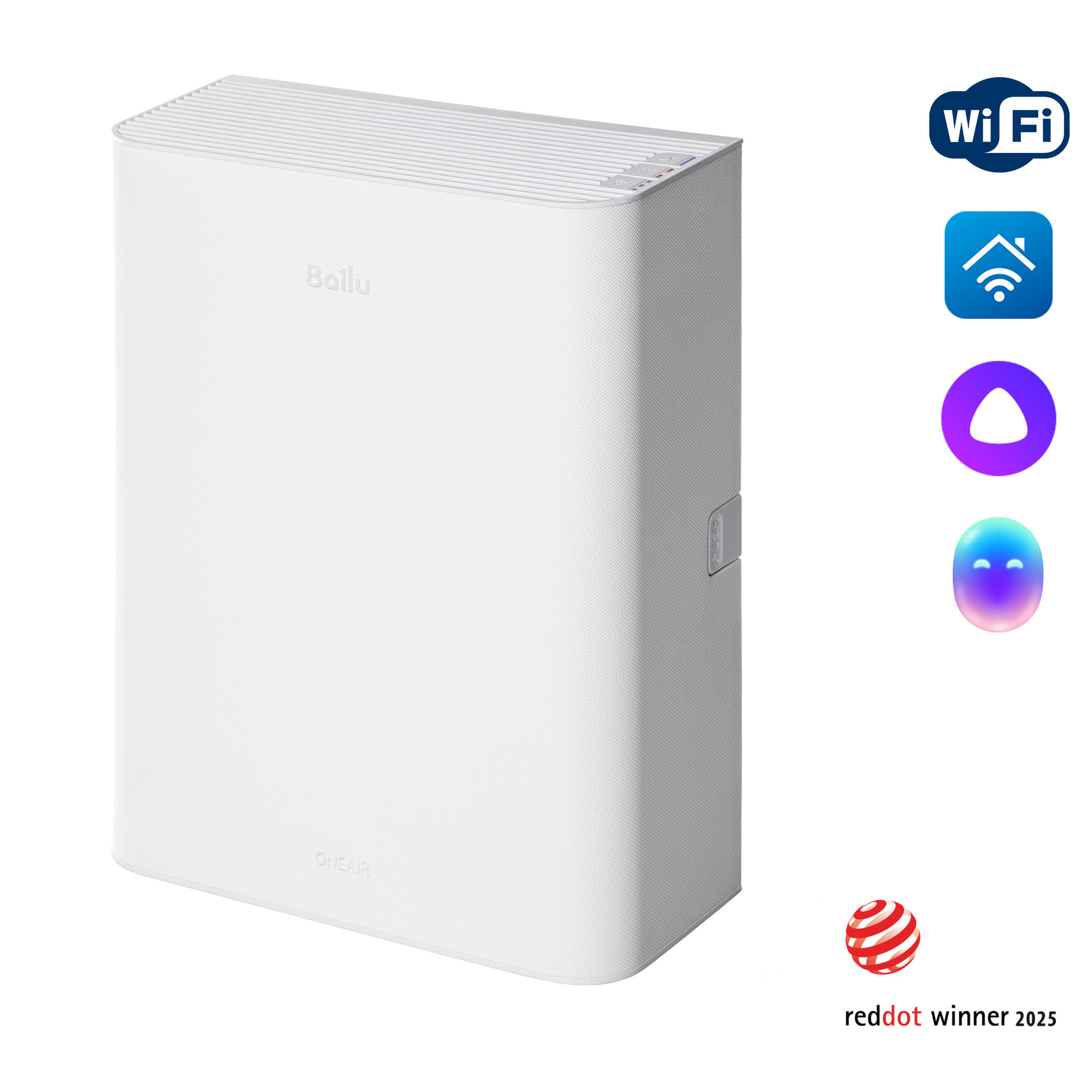 Очиститель воздуха приточный Ballu ONEAIR ASP-100 белый (ASP-100W)