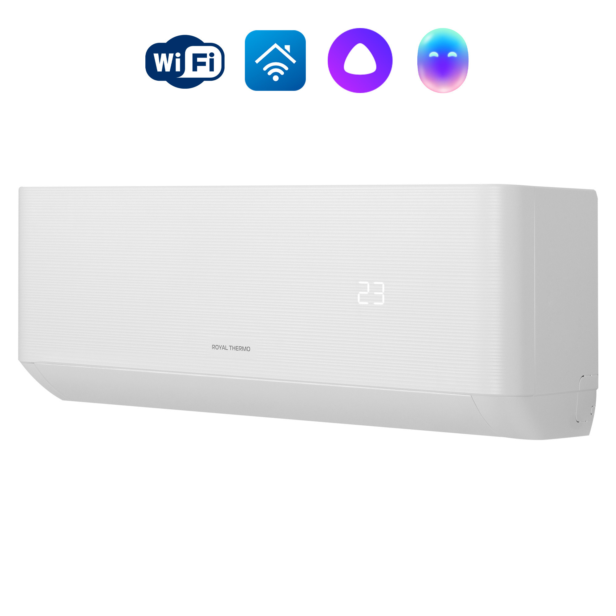 Сплит-система инверторного типа Royal Thermo Diamond DC RTDI-24HN8/Wi-Fi комплект, Бытовые сплит-системы