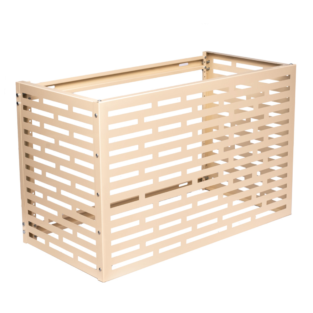 Короб Атлант д/кондиционера без кроншт. 900х650х500 П1 Стадиум RAL1014 цв бежевый (Кб900.650.500-П1-1014), Аксессуары для сплит-систем