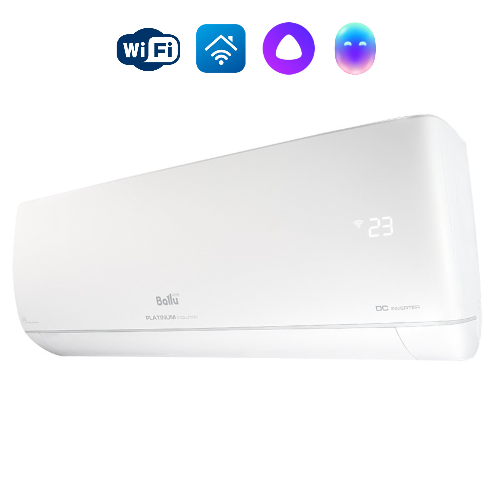 Сплит-система инверторного типа Ballu Platinum Evolution DC BSUI-09HN8_V4 комплект, Бытовые сплит-системы