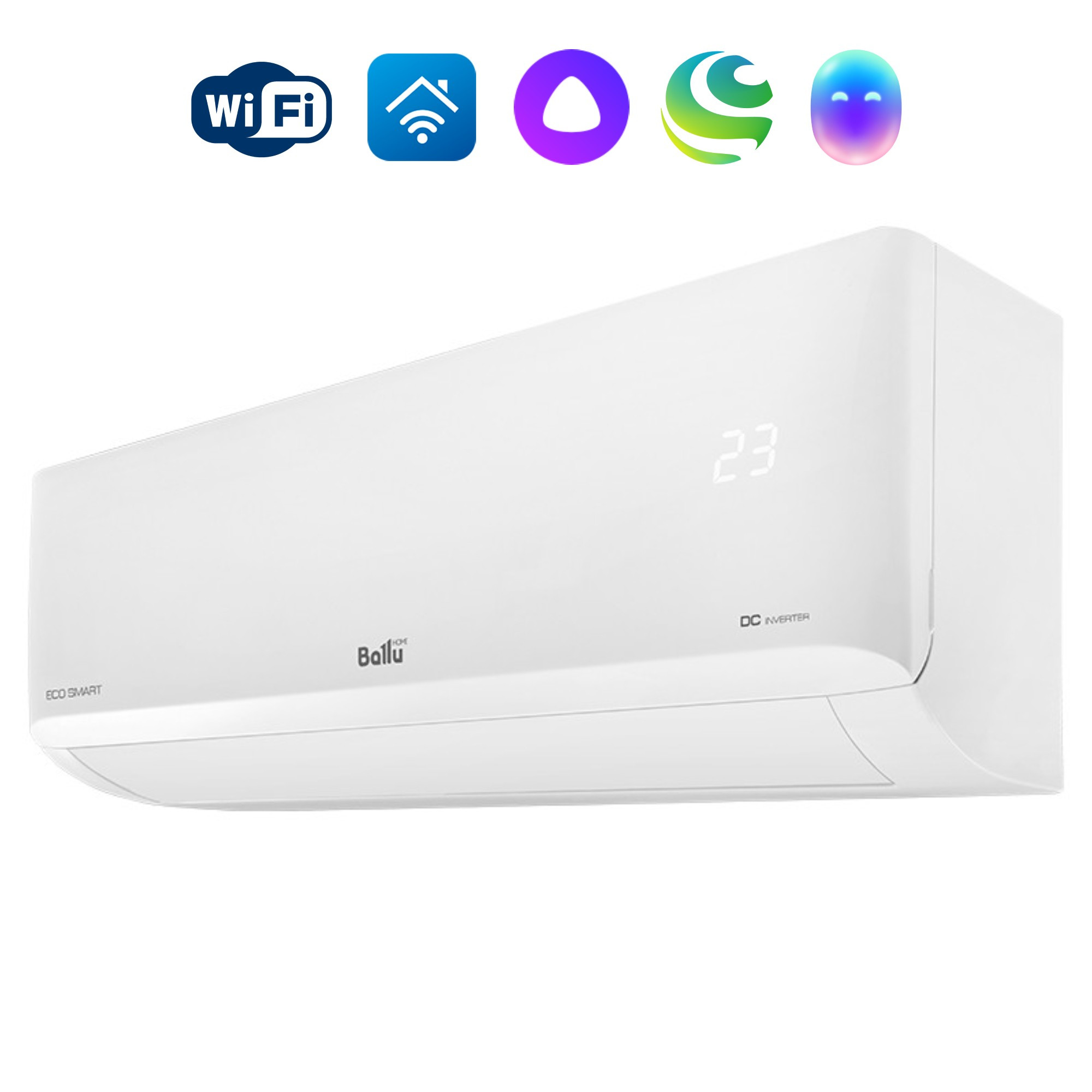 Сплит-система инверторного типа Ballu Eco Smart DC BSYI-18HN8_V5 комплект, Бытовые сплит-системы