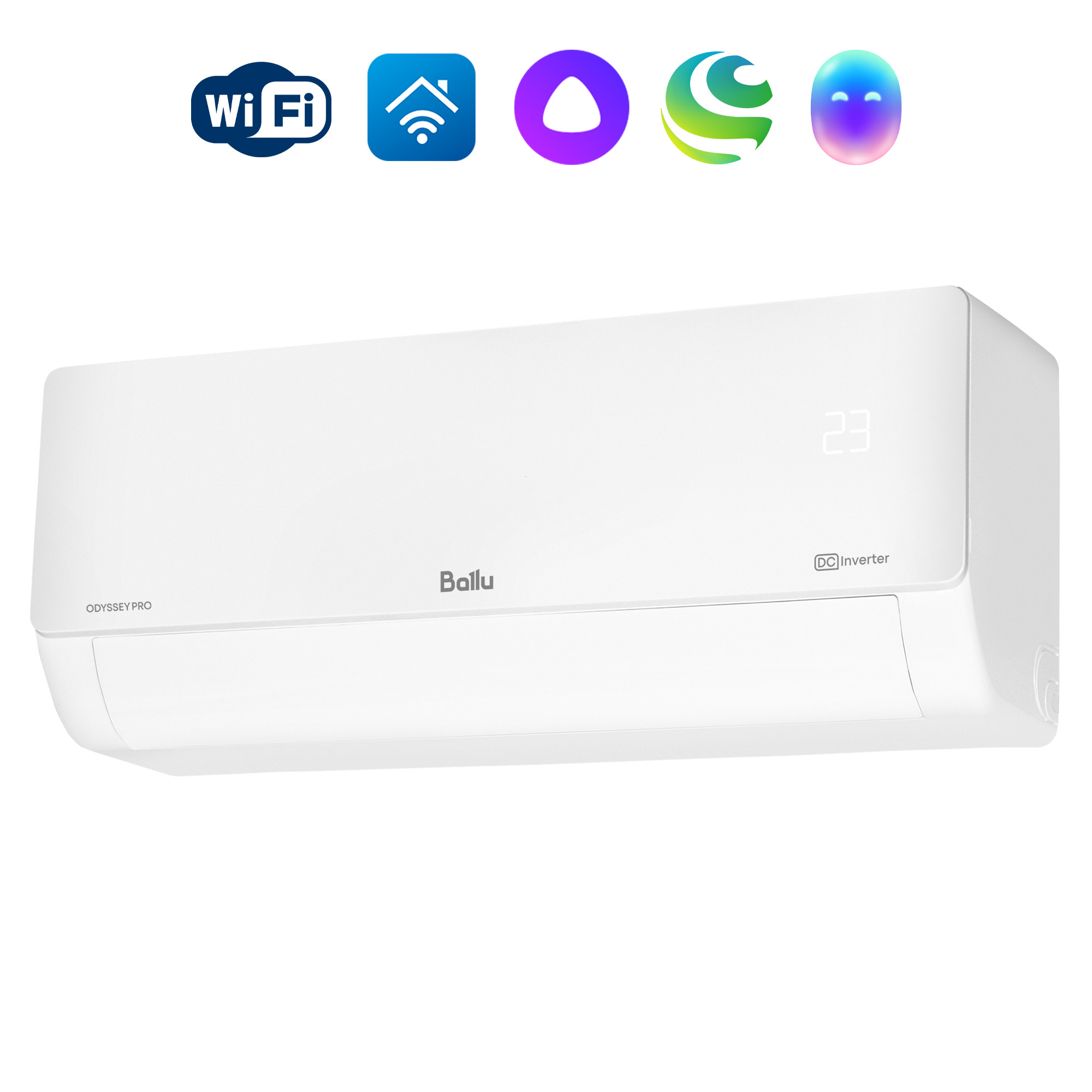 Сплит-система инверторного типа Ballu Odyssey Pro DC BSOI-24HN8/ERP комплект, Бытовые сплит-системы