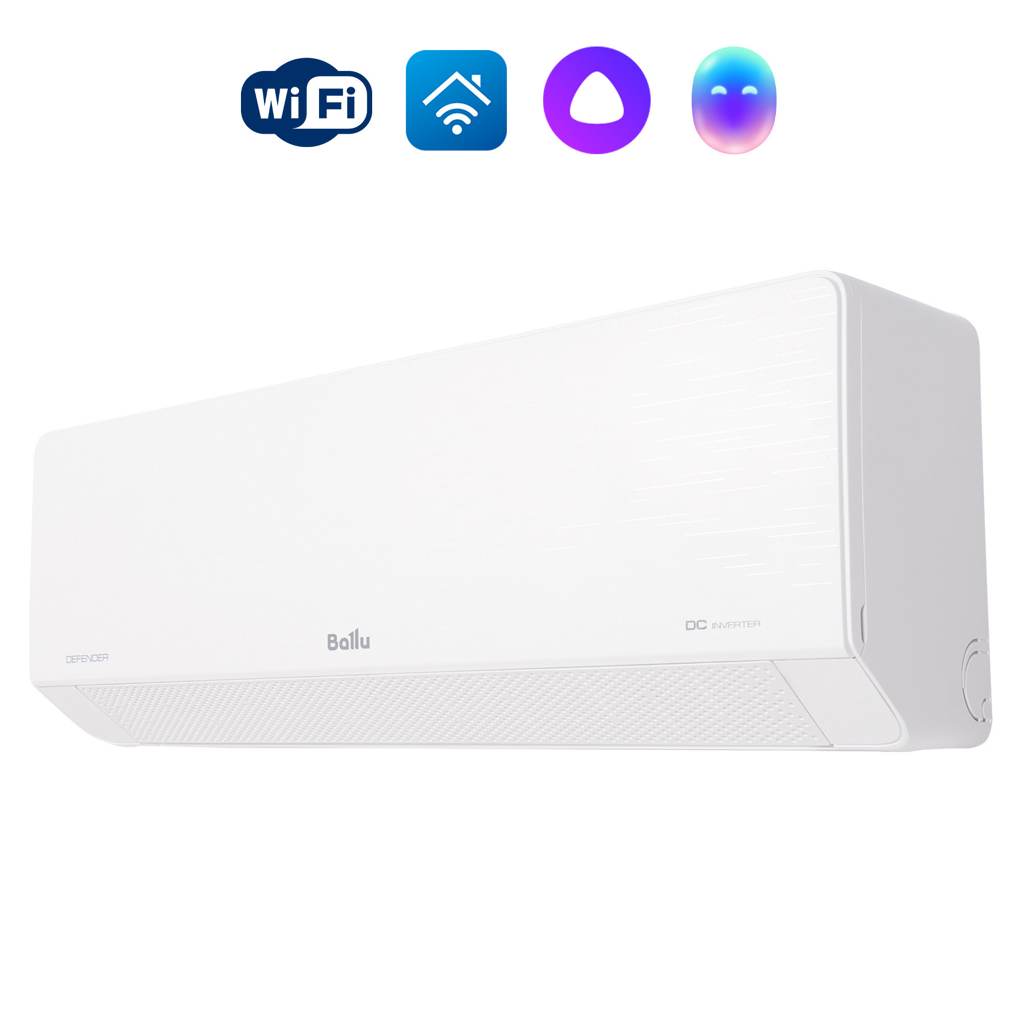Сплит-система инверторного типа Ballu Defender BSHI-24HN8 комплект, Бытовые сплит-системы